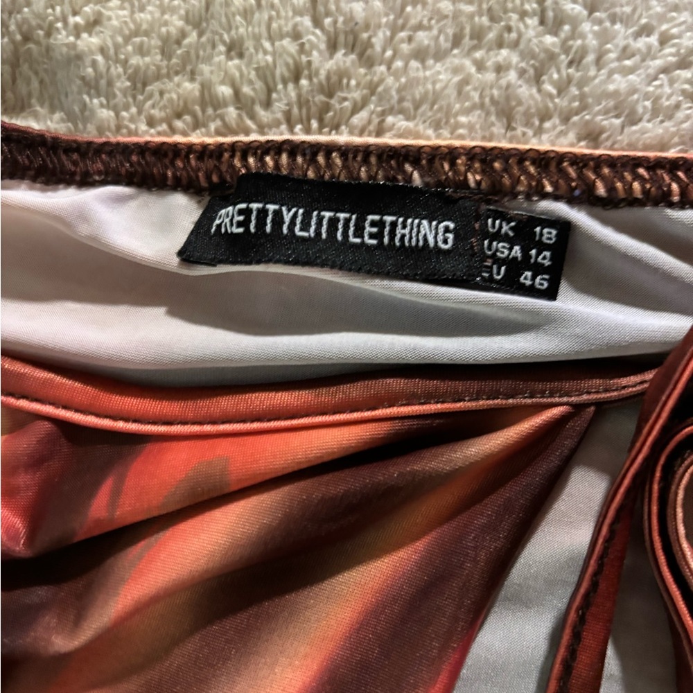 PrettyLittleThing Multicolor Striped Dress - Picture 3 of 6
